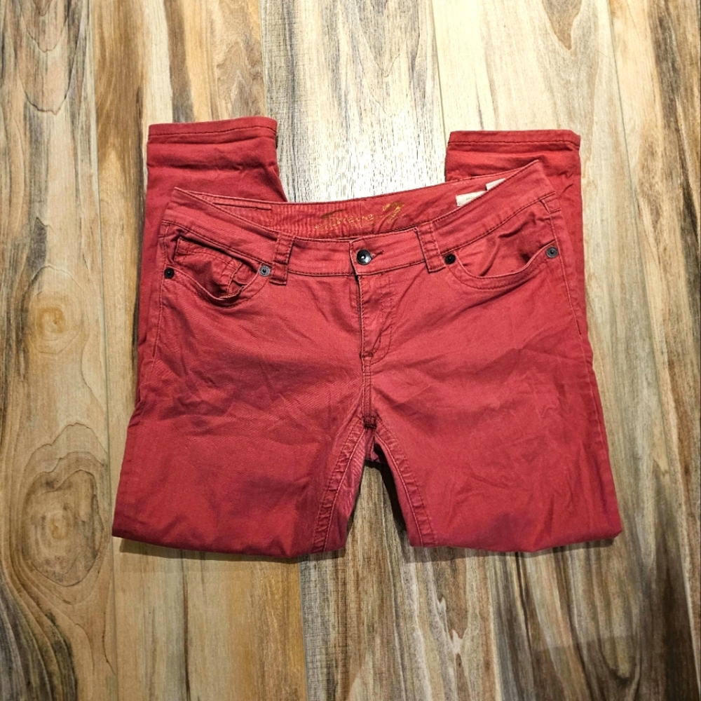 Seven7 Coral sz 14 skinny jeans